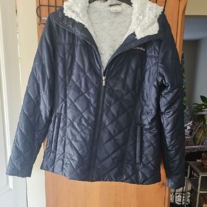 Columbia Women's Navy Quilted Puffer Jacket